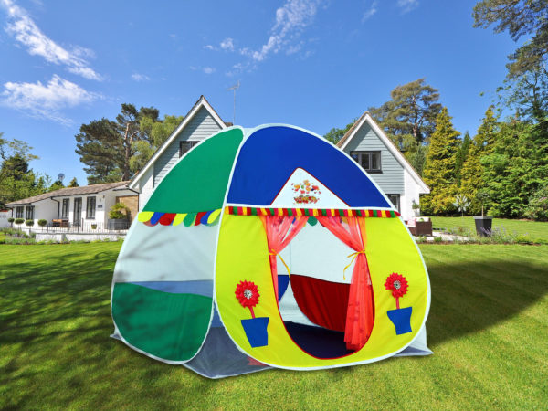 Homecute Foldable Pop Up Kids Play Tent House | Soumya Enterprise